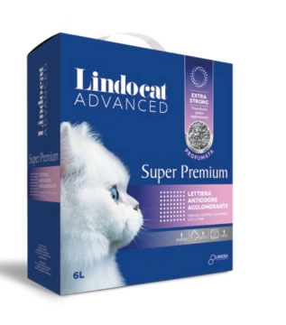 Наполнитель Бентонитовый Lindocat Super Premium Scented (цветочный Аромат)