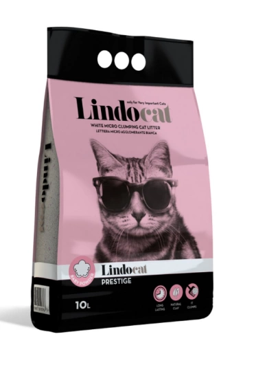 Наполнитель Бентонитовый Lindocat Prestige (детская Присыпка, Мелкая Гранула)
