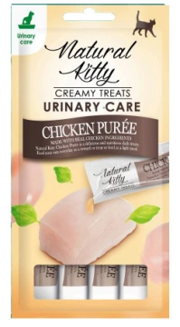Natural Kitty Fuctional Creamy Treat Chicken Puree Urinary Care - Куряче пюре для котів
