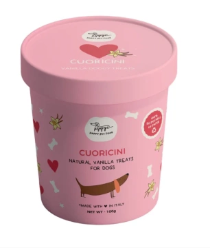 Печенье со вкусом ванили Cuoricini Hygge
