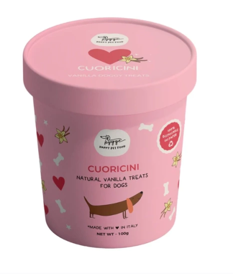 Печенье со вкусом ванили Cuoricini Hygge