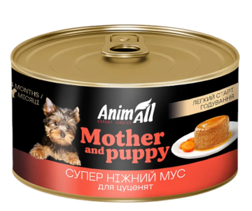 Animall влажный корм для собак и щенков легкий старт кормления