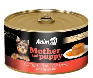 Animall влажный корм для собак и щенков легкий старт кормления