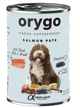 Вологий корм для собак з лососем Orygo Wet Salmon With Blueberries
