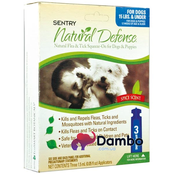 Sentry natural defense hot sale flea and tick