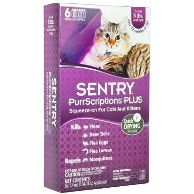 Краплі Sentry PurrScriptions від 2,2 кг