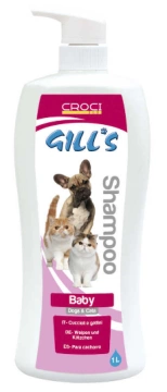 Шампунь GILL'S Бейбі, для кошенят і цуценят, не псує зір, УФ захист