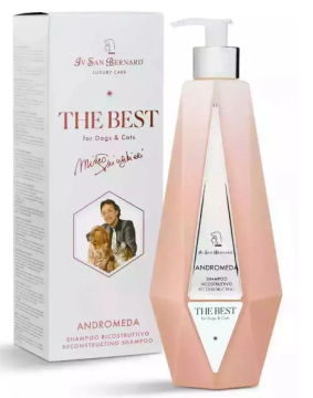 Шампунь Iv San Bernard The Best Andromeda, що відновлює з екстрактом шипшини, для собак і кішок