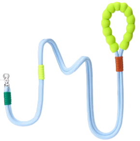 Поводок для собак Maogoublue Marshmallow Standard Dog Leash - Seasalt Blue