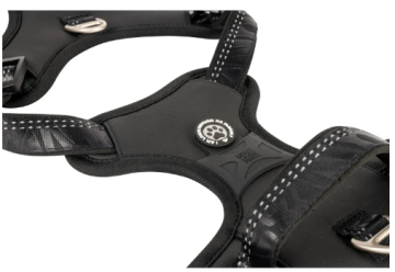 Шлейки для собак Max & Molly Smart ID Sport Harness Matrix 2.0 Black чорного кольору