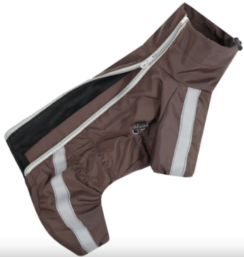 Дощовик DogsBomba Спорт на флiсi шоколад