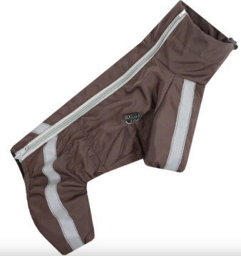 Дощовик DogsBomba Спорт на флiсi шоколад