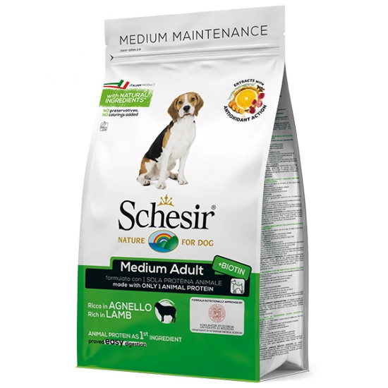 Schesir Dog Medium Adult Lamb