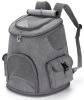 Рюкзак-переноска для кошек и собак малых пород Derby BP Grey