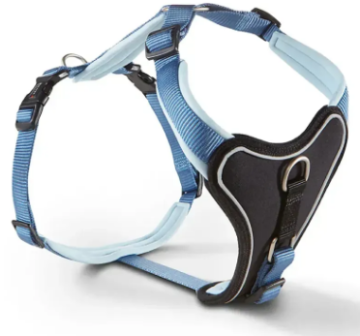 Шлейка Wolters Professional Comfort для собак, смягченная Синий