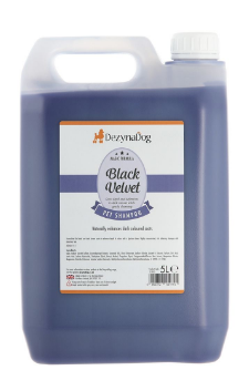 Шампунь Dezynadog Black Velvet Colour Enhance для усиления цвета черной и темно-коричневой шерсти для всех пород, восстанавливает блеск и цвет. 