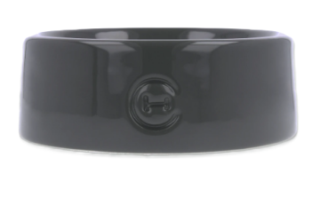 Керамічна миска для їжі Harley&Cho Graphite Sphere Ceramic Bowl для собак