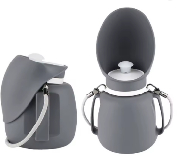 Складывающийся силиконовый диспенсер для воды Dog Water Bottle для собак и кошек