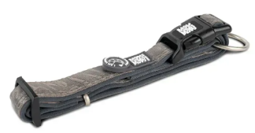 Нашийник для собак Max & Molly Smart ID Collar Matrix 2.0 Stone сірого кольору