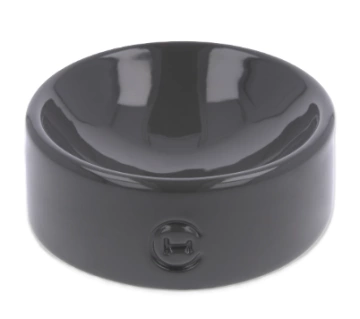 Керамическая миска для еды Harley&Cho Graphite Sphere Ceramic Bowl для собак