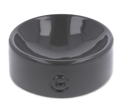 Керамічна миска для їжі Harley&Cho Graphite Sphere Ceramic Bowl для собак