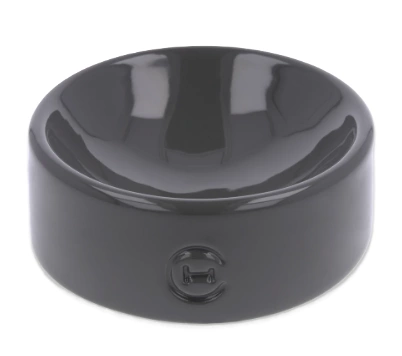 Керамическая миска для еды Harley&Cho Graphite Sphere Ceramic Bowl для собак