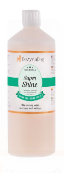 Спрей-сыворотка Dezynadog Super Shine для блеска кондиционирует шерсть облегчает скольжение щетки и расчески по шерсти с протеином