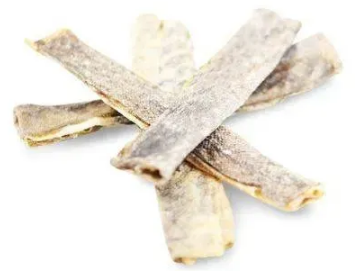 Натуральні ласощі для собак зі Шкіри Білої Риби Fish4Dogs Sea Jerky Рибні смужки