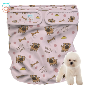 Багаторазовий підгузок для сук COLLABOR Little Dog DCS004-09 без отвору для хвоста