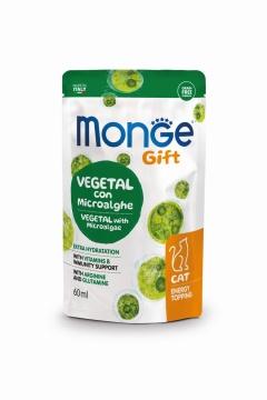 Вкусняшка для кошек Monge Gift Cat Vegetal Microalgae