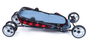 Коляска для маленьких котів і собак Derby Bestopet BS Black