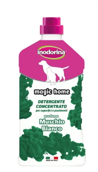 Inodorina Magic Home Muschio Bianco Концентрат для миття підлоги та очищення поверхонь з ароматом білого моху