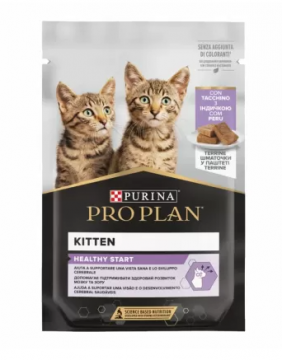 Purina Pro Plan Junior Nutrisavour Кусочки в паштете с индейкой для котят