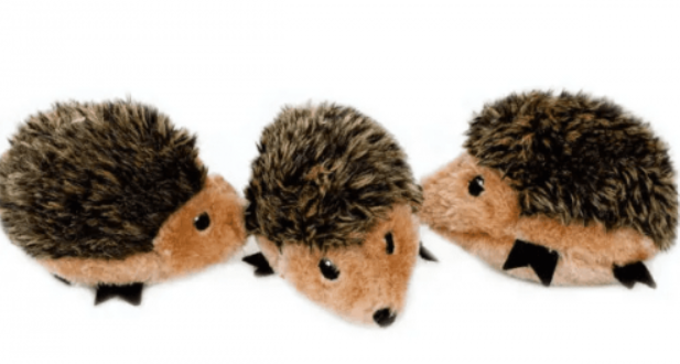 ZippyPaws Мягкая игрушка Miniz Hedgehogs Ежики мини для собак