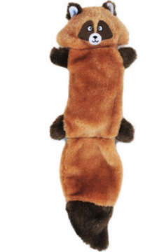 ZippyPaws Мягкая игрушка Zingy Raccoon Енот с пищалкой для собак