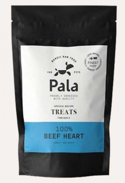 Ласощі Pala Treats Beef heart 100% для собак