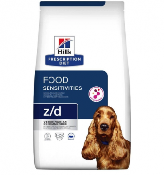 Hill's Prescription Diet Canine Z/D - лікувальний сухий корм для дорослих собак схильних до харчової алергії