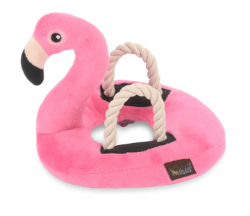 Pet Play Мягкая игрушка для собак фламинго