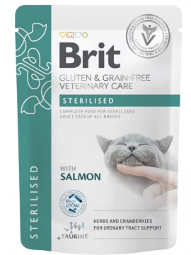 Brit GF VD Care Sterilised с лососем