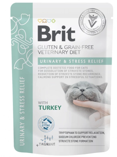 Brit GF VD Urinary and Stress Relief с индейкой