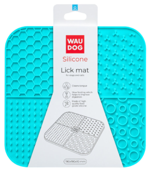 WAUDOG SILICONE килимок для злизування, 190Х190Х10 мм