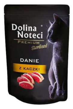 Dolina Noteci Premium Danie Sterilized Cat Duck Вологий корм з качкою для стерилізованих котів та кішок