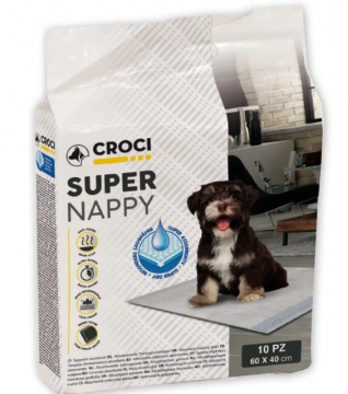 Croci super nappy пеленки одноразовые для собак, 60*40 см
