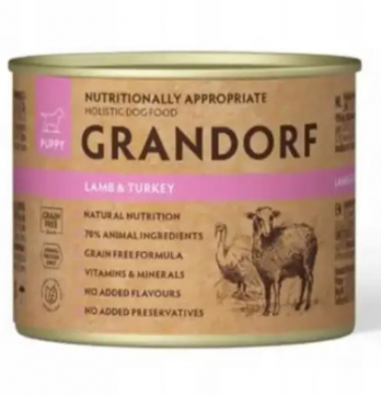 Grandorf Dog  Lamb & Turkey Puppy