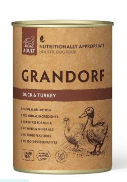 Grandorf Dog - Duck & Turkey - Adult