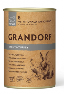 Grandorf Dog - Rabbit & Turkey - Adult