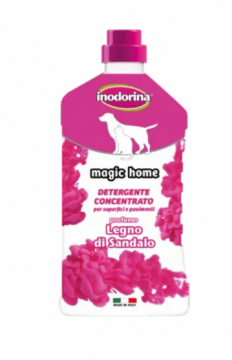 Inodorina Magic Home Legno di Sandalo Концентрат для мытья полов и очистки поверхностей с ароматом сандала