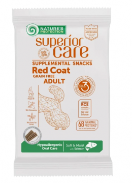 Nature's Protection Superior Care Red Coat Hypoallergenic Oral Care з лососем