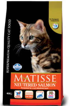 Farmina Matisse Neutered Salmon для стерилізованих котів та кішок