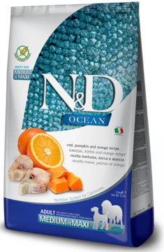 Farmina N&D Grain Free Ocean Pumpkin Adult